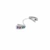 Pewter Hebrew blessing Tallit Clips