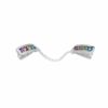 Pewter Hebrew blessing Tallit Clips