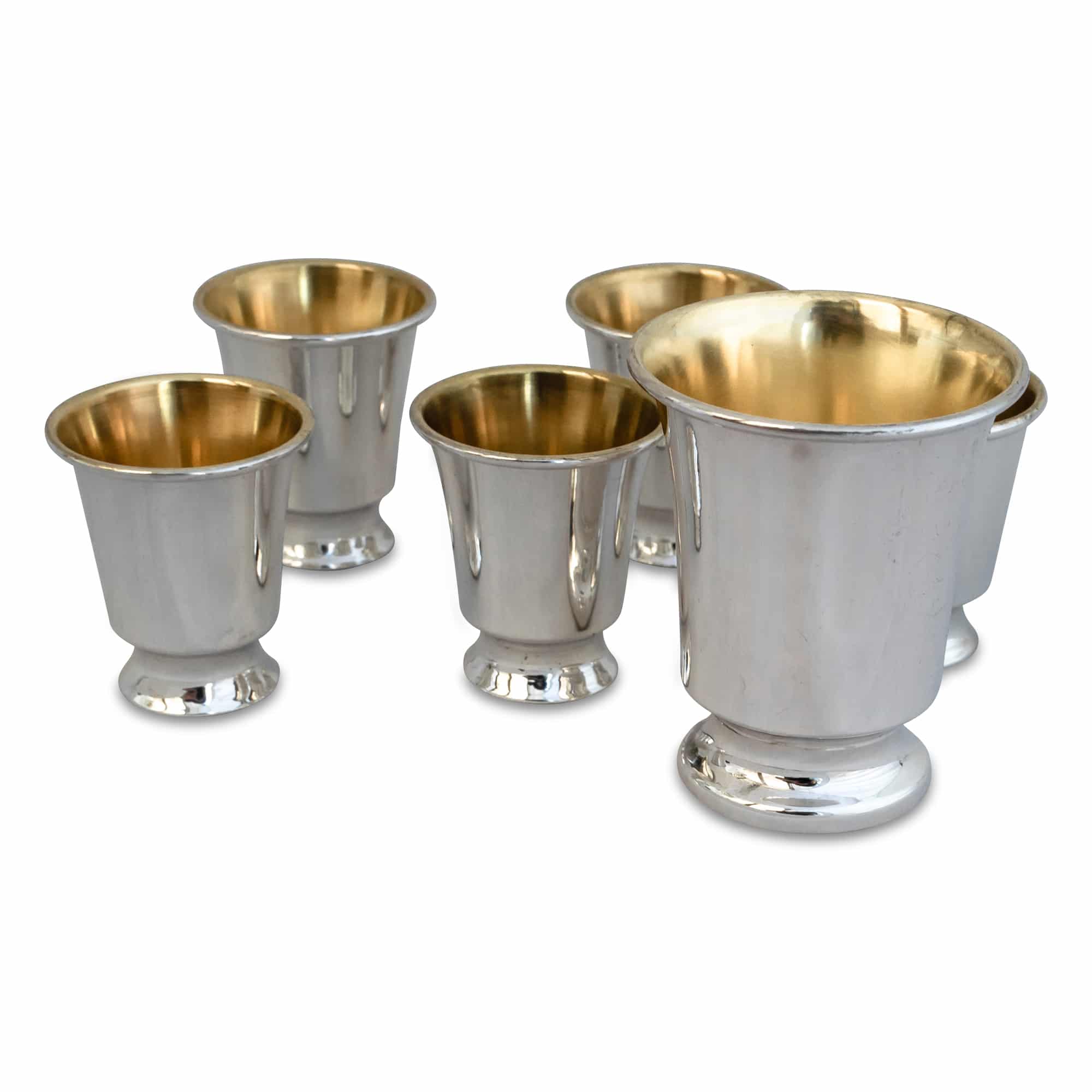 925 Sterling Silver Simple Liquor Cup