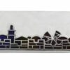 Enamel Card Holder with Jerusalem Landscape
