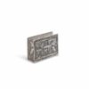 Sterling Silver Matchbox with Filigree & Blessing