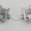 Unique 925 Sterling Silver Tallit Clips