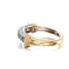 Hebrew Ring Diamond Ring 14K Gold