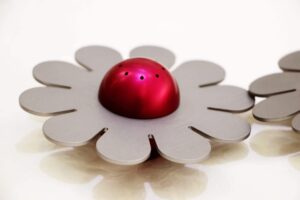 Flower Shaped Aluminum Salt Shaker