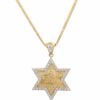 Jerusalem 14k Gold & Diamonds Pendant