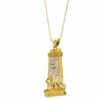 Yellow Jerusalem Shadi 14K Gold Necklace