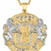Personalized Engraving Lions of Judah Ten Commandments