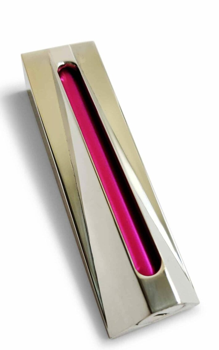 Unique Modern Anodized Aluminum Colorful Mezuzah Case