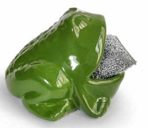 Frog Looking Ceramics Spoge holder