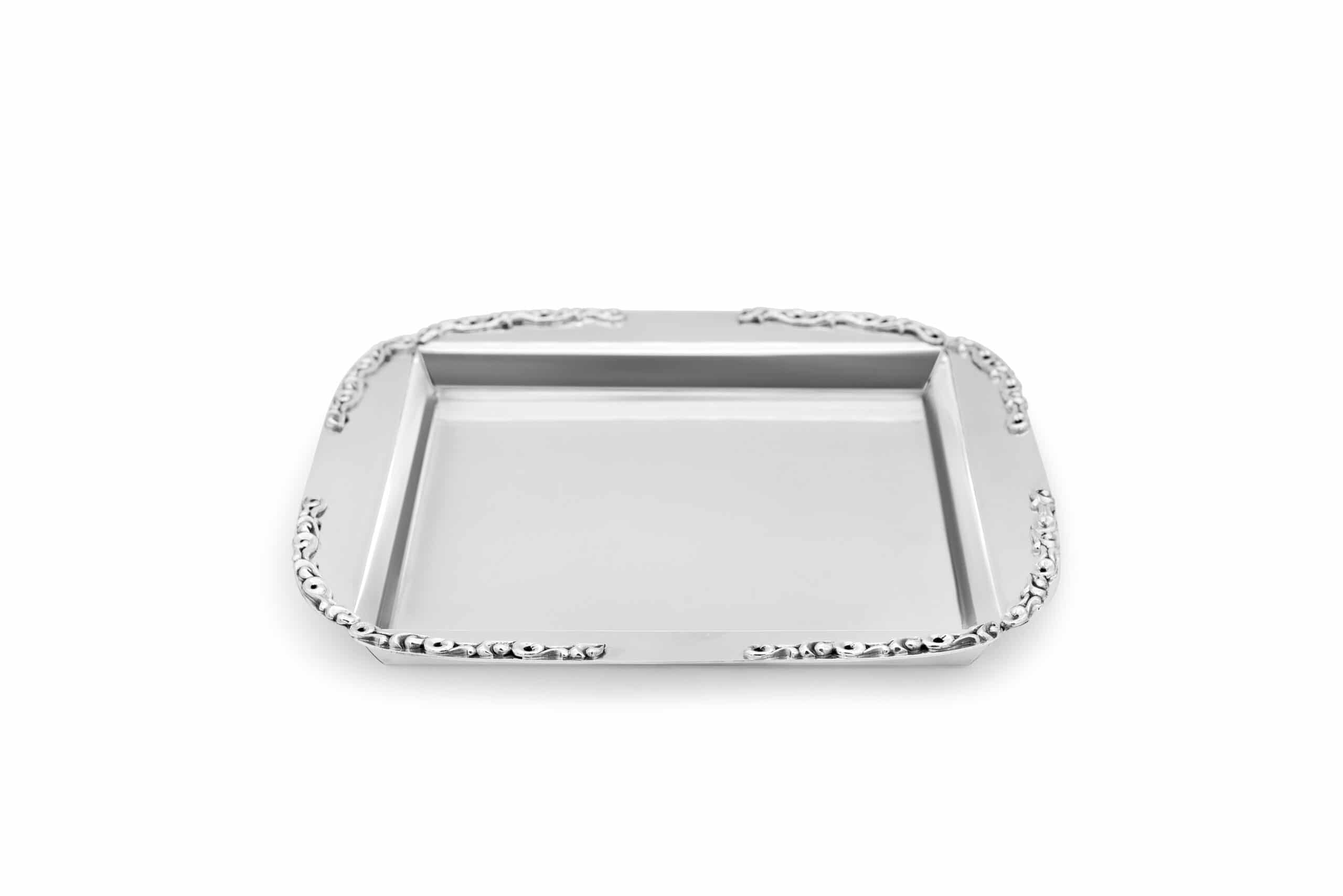 Stunning Sterling Silver Tray for Candlesticks