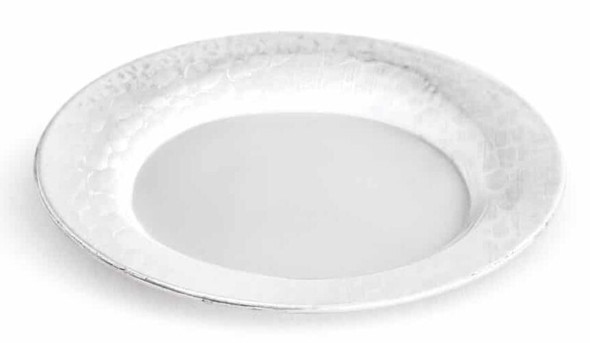 Small Kidush Plate Made of 925 Sterling Silver