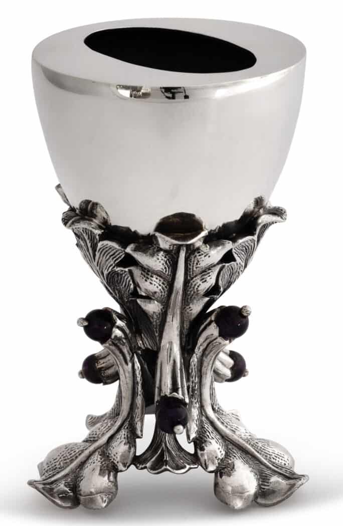 Stunning Havdalah Candle Holder Made of Sterling Silver