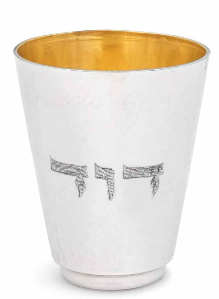 Personallized Smooth 925 Sterling Silver Liquor Cup