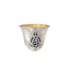 Hammered  Silver Kiddush Cup