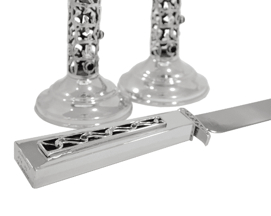 Nature Inspired Candlesticks Made of 925 Sterling Silver