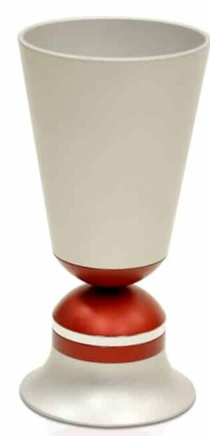 Stunning Double Colored Cup for Kiddush