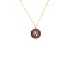 External Modern Rounded Gold Necklace