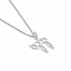 925 Sterling Silver Cut-Out Pendant