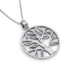 Big and Beautiful Tree of Life Silver Necklace