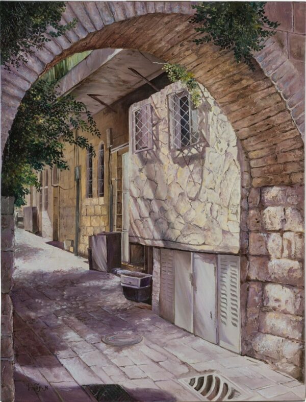 Jewish Quarter Alley Jerusalem Print