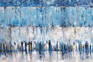 Acrylic Paints and Print Western Wall