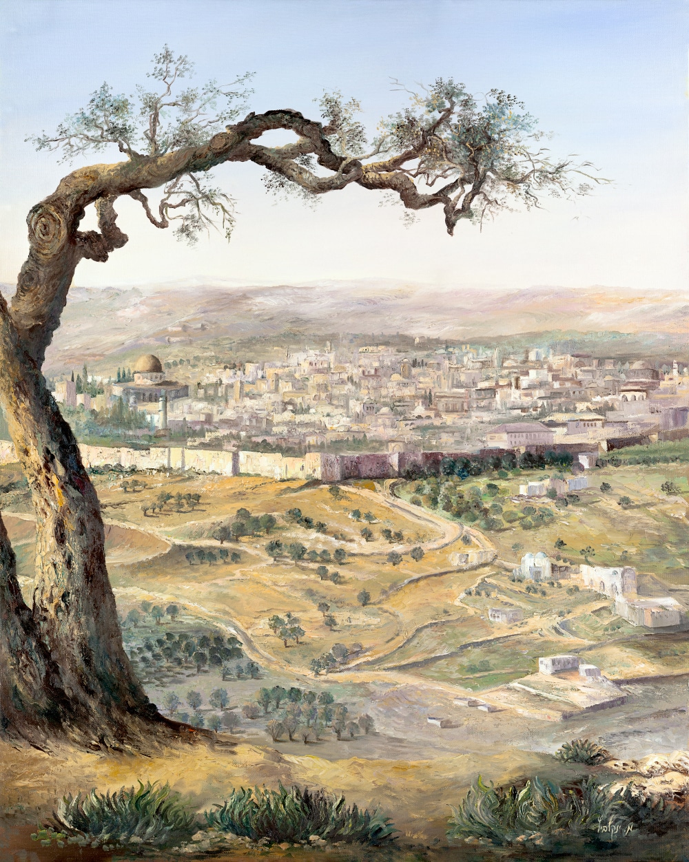 Panorama Print of The Jerusalem Landscape