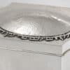 Modern and Traditional Silver Hammered Etrog Box