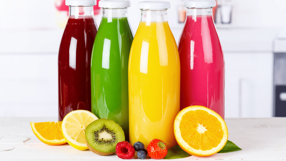 Fruit Juices and Soft Drinks