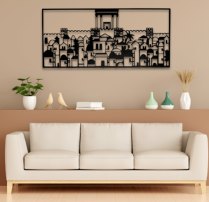 Jerusalem Second Temple Metal Wall Hanging for Decorate Your Walls (Copy)