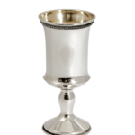 Large Luxury Wedding Kiddush Cup Made From Sterling Silver